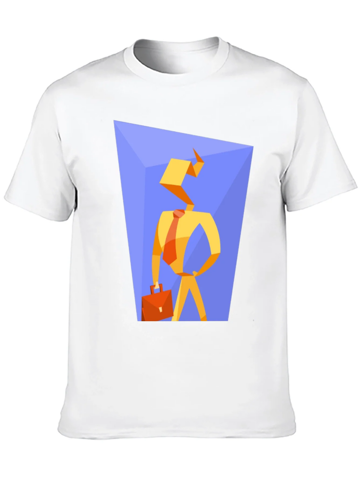 Abstract Businessman Graphic Tee product image 9