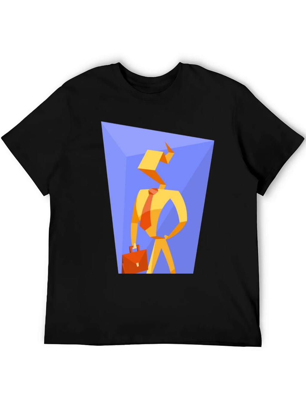 Abstract Businessman Graphic Tee product image 5