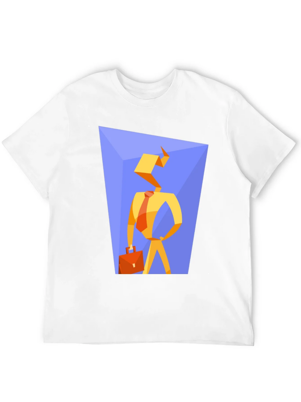 Abstract Businessman Graphic Tee product image 11