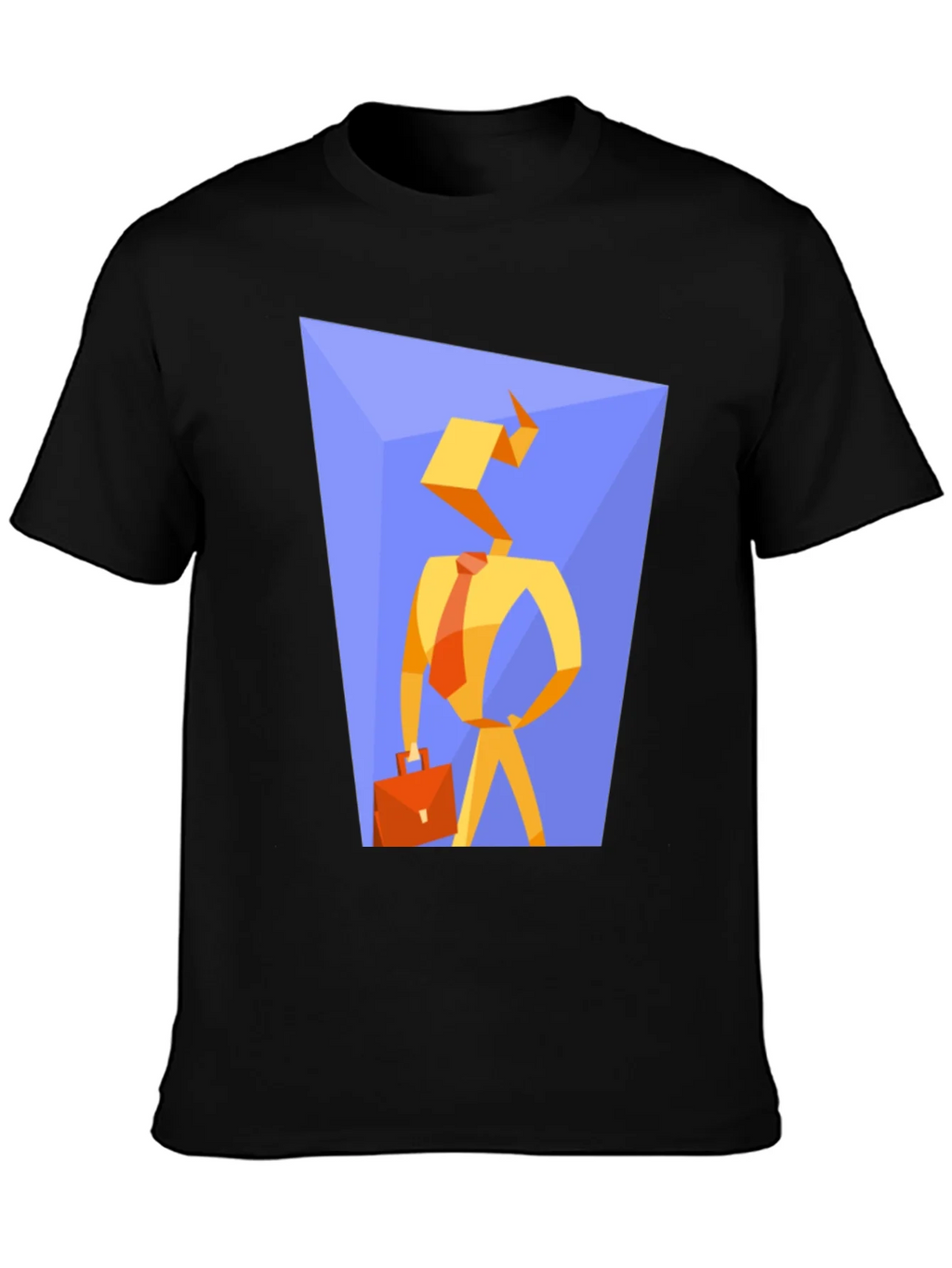 Abstract Businessman Graphic Tee product image 3