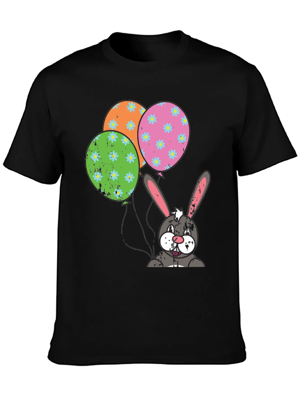 Easter Bunny Balloons T-Shirt product image 3