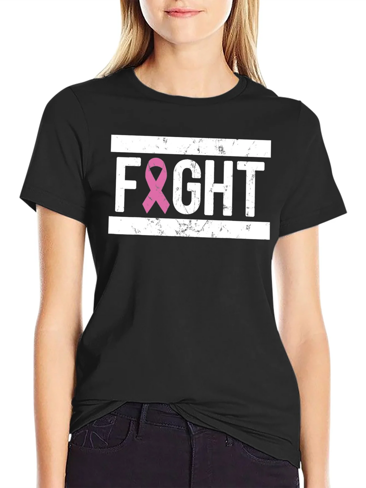 Fight Breast Cancer T-Shirt - Support Awareness product image 2