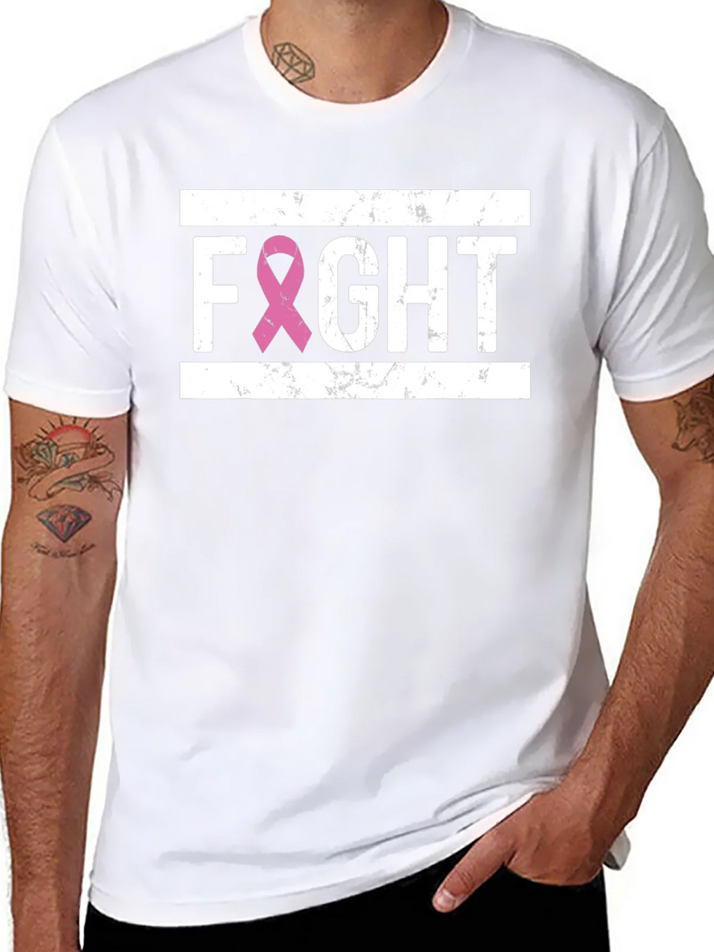 Fight Breast Cancer T-Shirt - Support Awareness product image 7