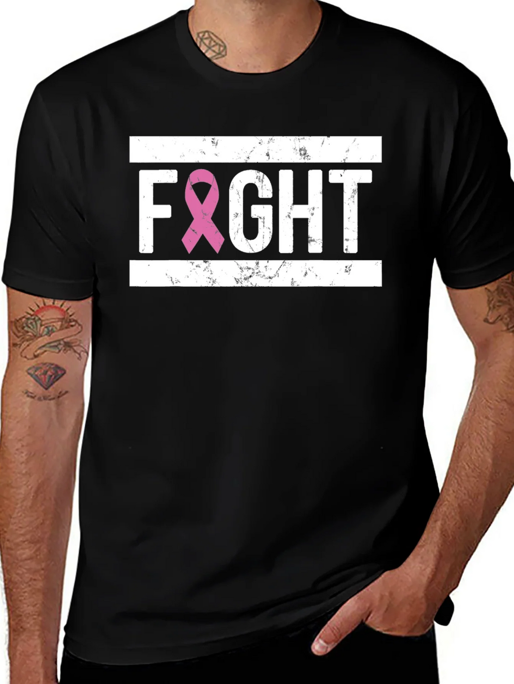 Fight Breast Cancer T-Shirt - Support Awareness product image 1