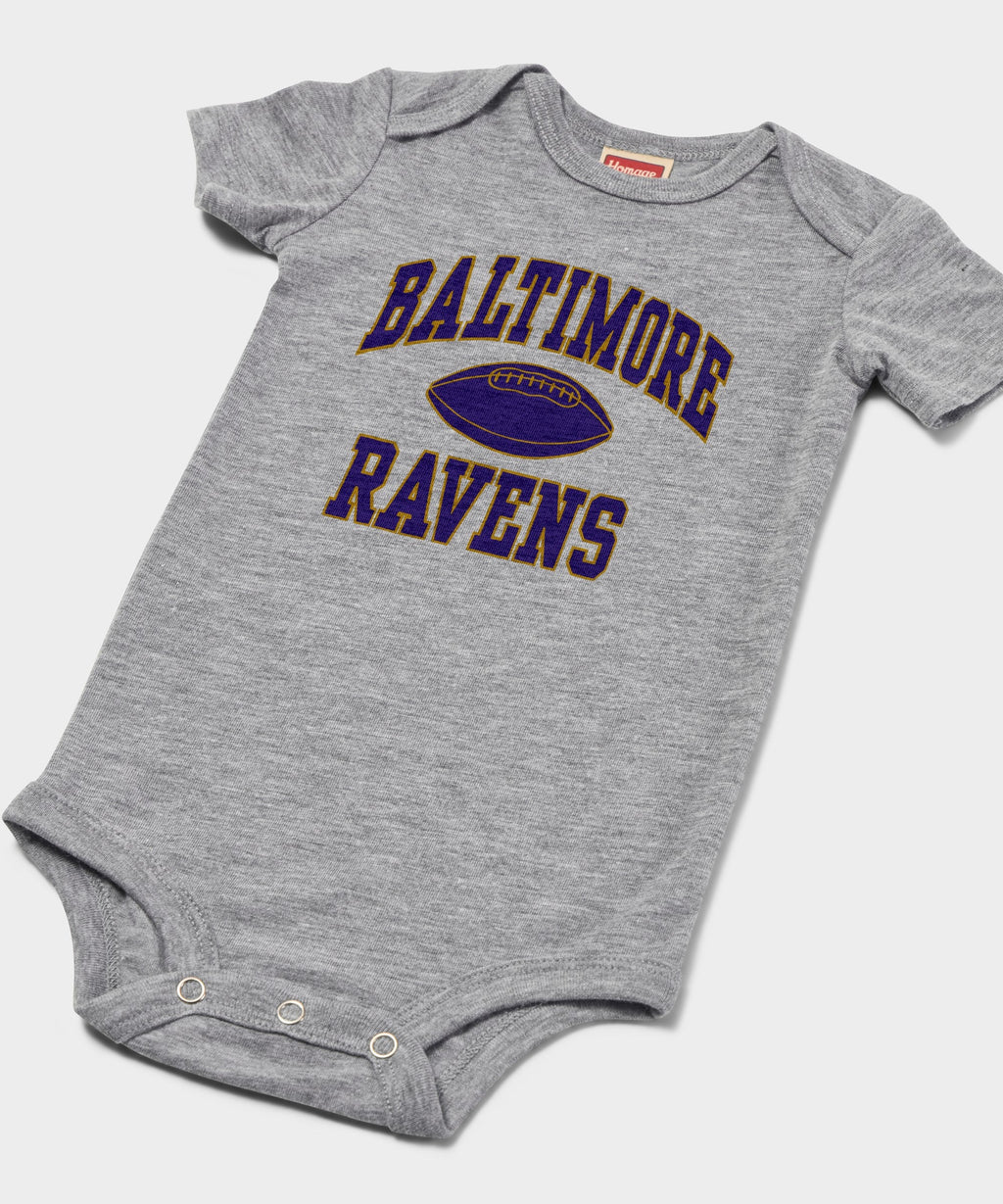 Baltimore Ravens Gridiron Baby One Piece