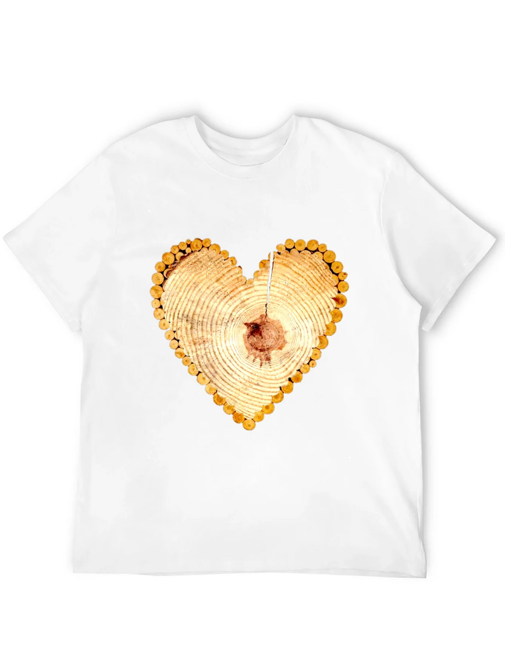 Heart Wood Slice Graphic Tee product image 11