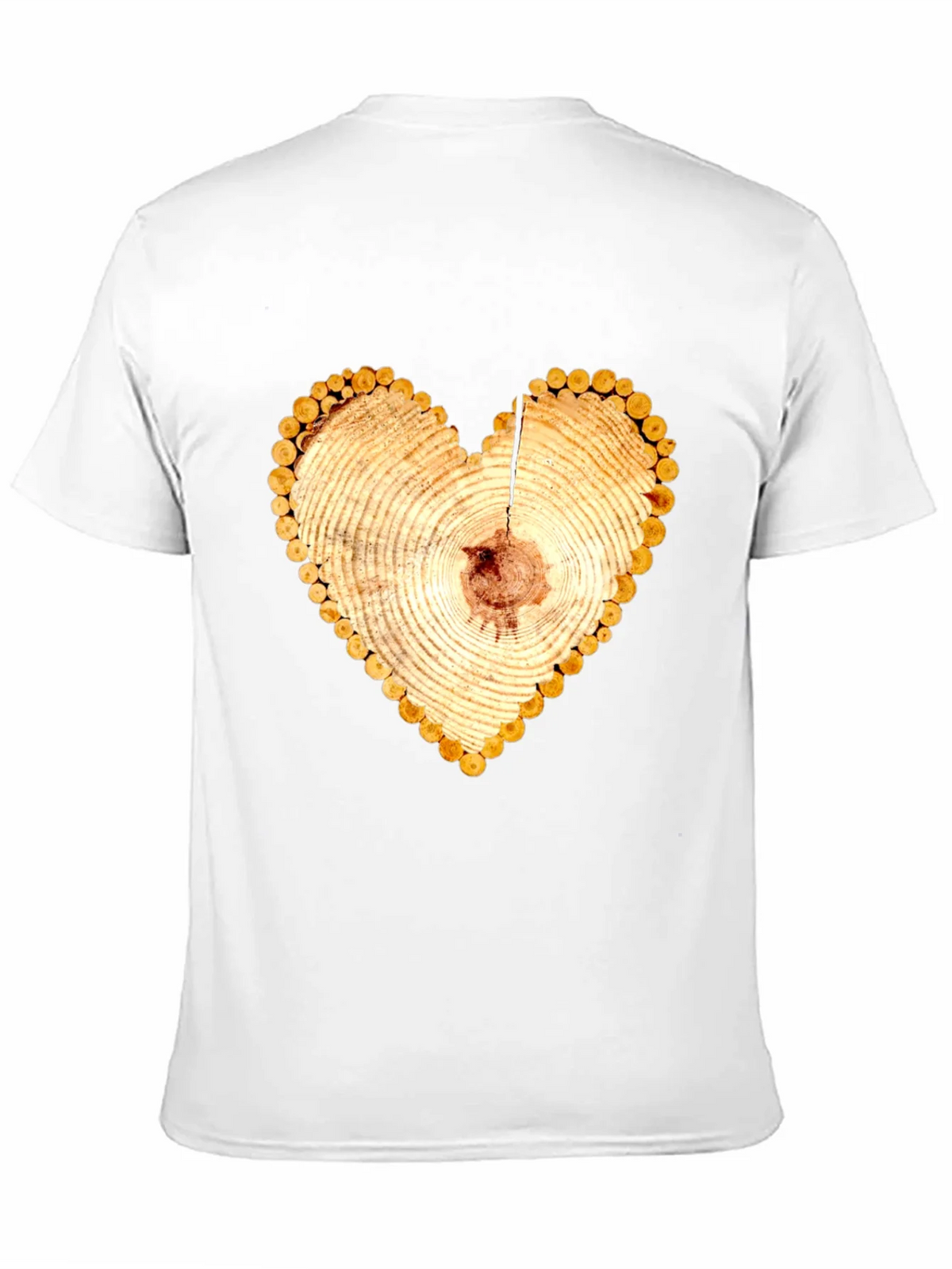 Heart Wood Slice Graphic Tee product image 10