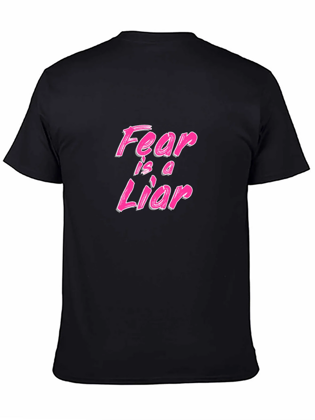 Fear is a Liar Graphic Tee - Black T-Shirt product image 4