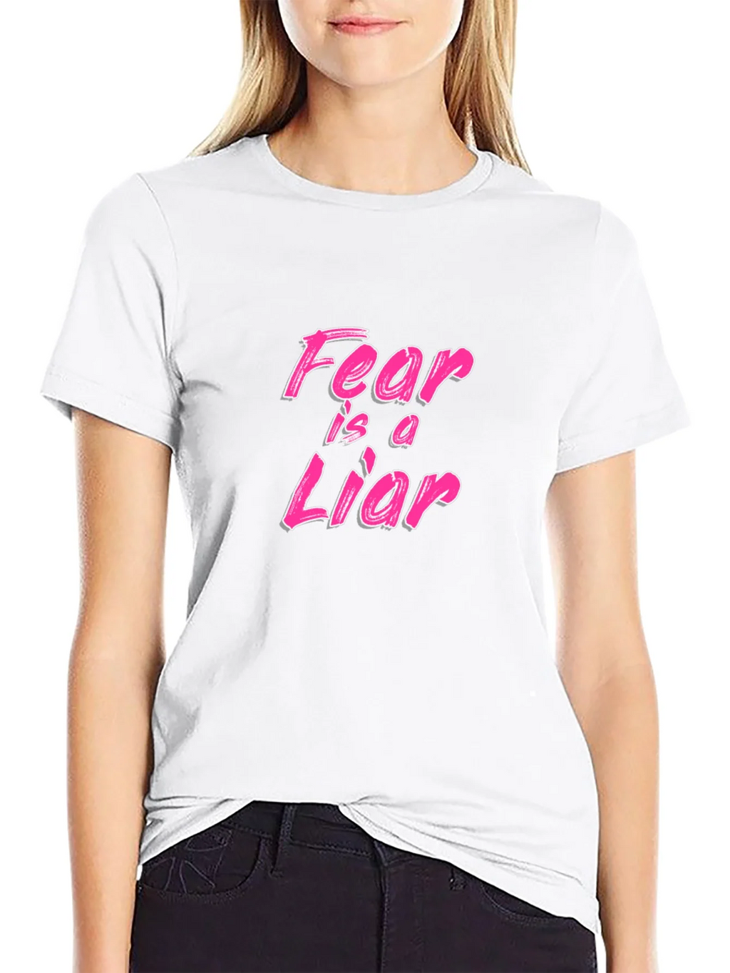 Fear is a Liar Graphic Tee - Black T-Shirt product image 8