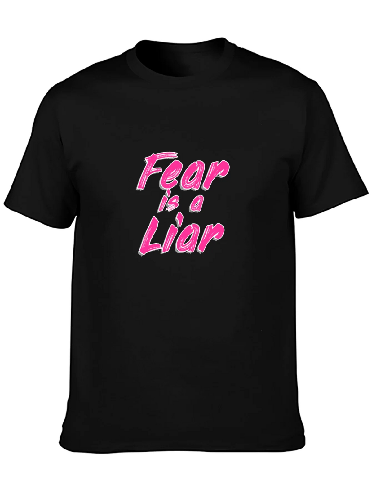 Fear is a Liar Graphic Tee - Black T-Shirt product image 3