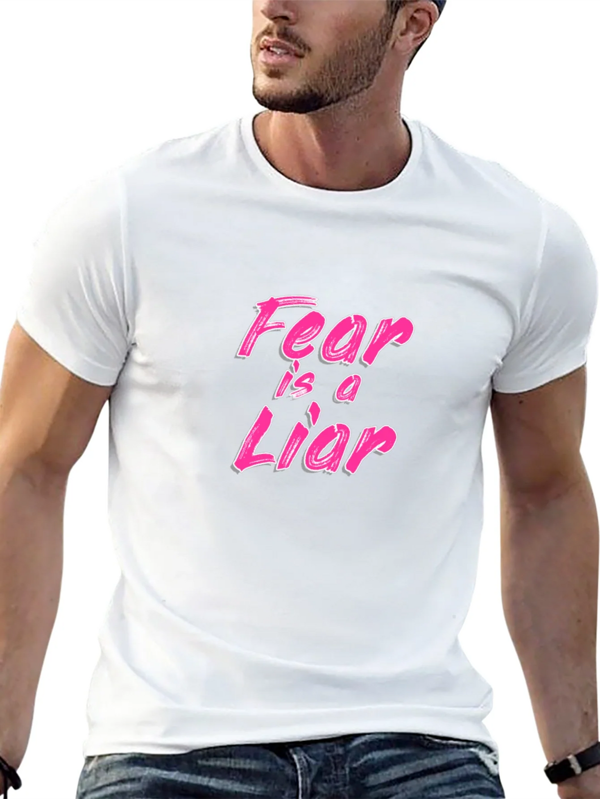 Fear is a Liar Graphic Tee - Black T-Shirt product image 12
