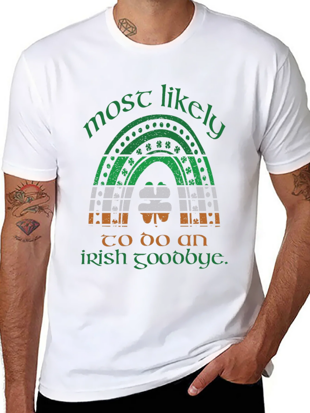 Most Likely Irish Goodbye St. Patricks Day T-Shirt product image 7