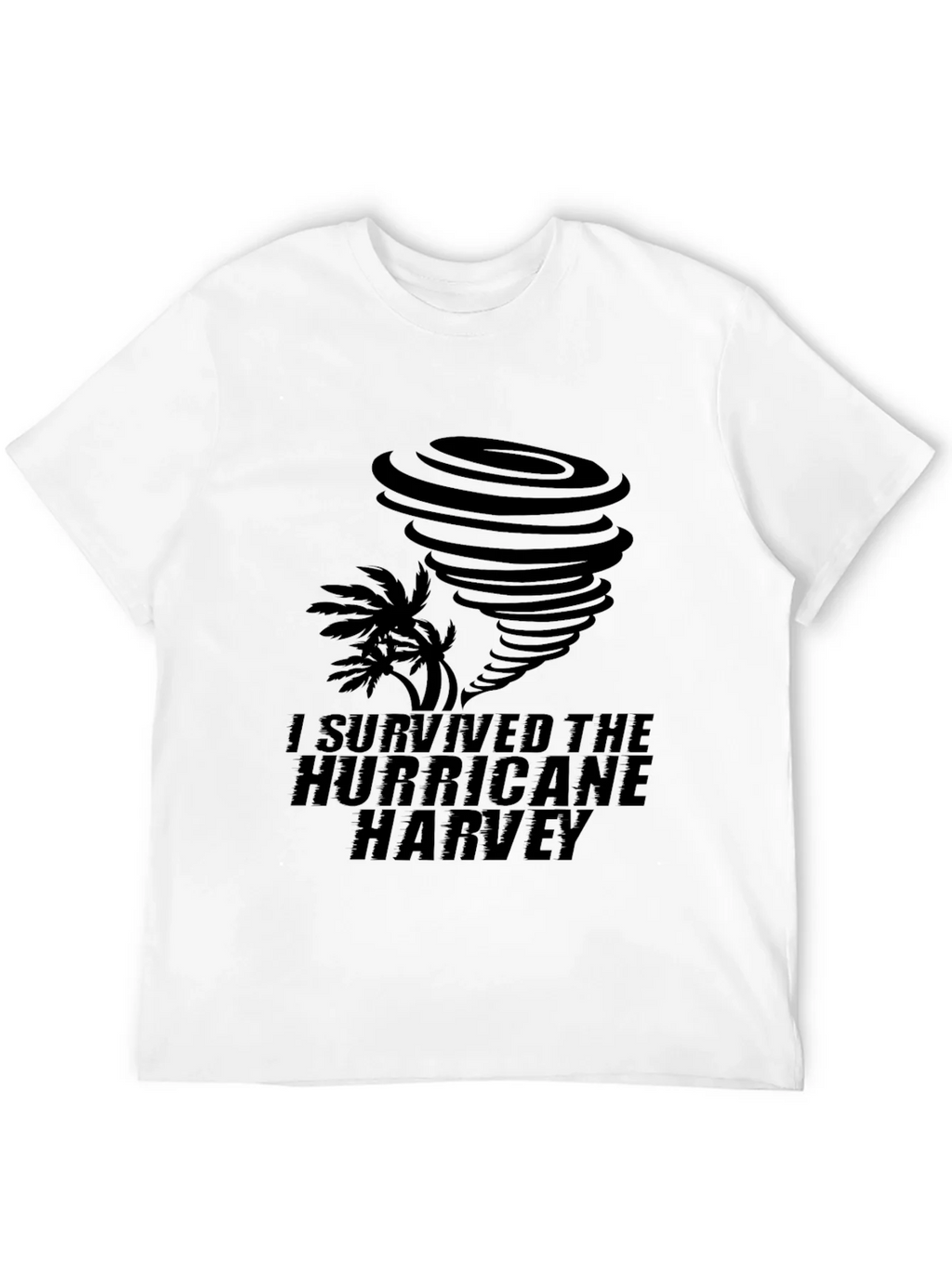 I Survived Hurricane Harvey Black T-Shirt product image 11