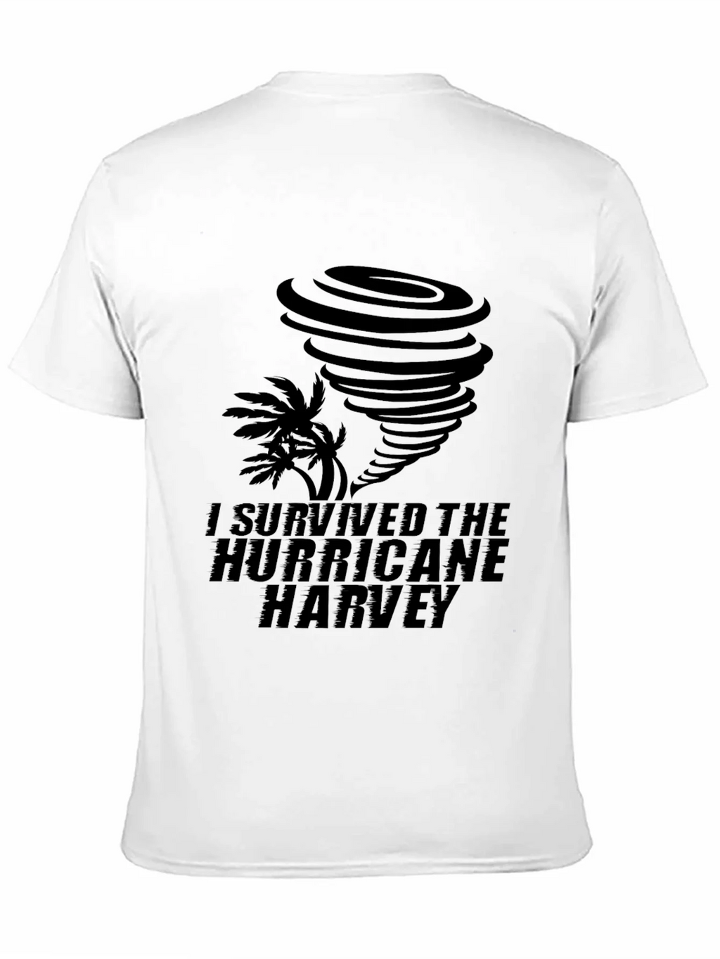 I Survived Hurricane Harvey Black T-Shirt product image 10