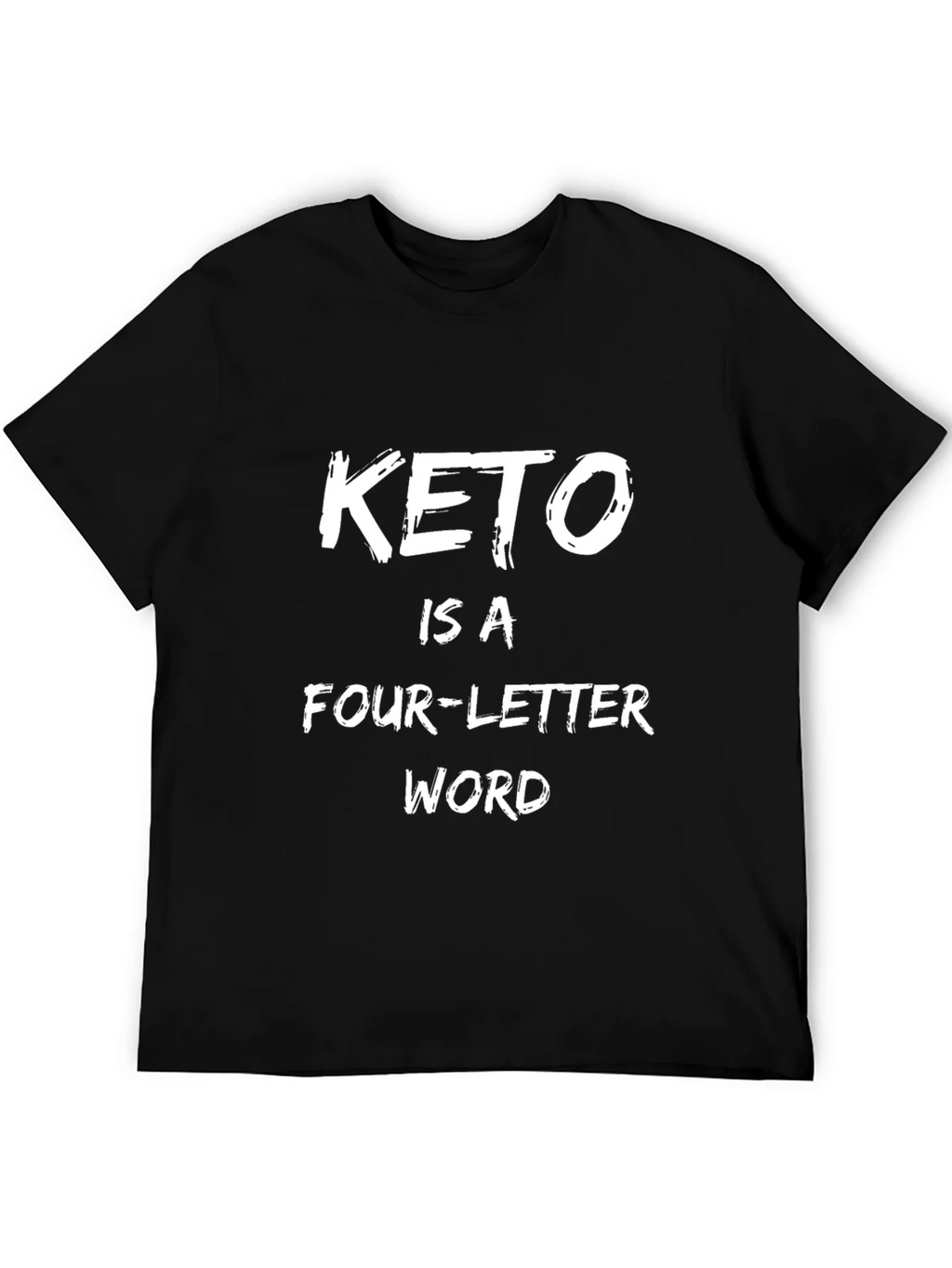 Keto Four-Letter Word Graphic Tee product image 5