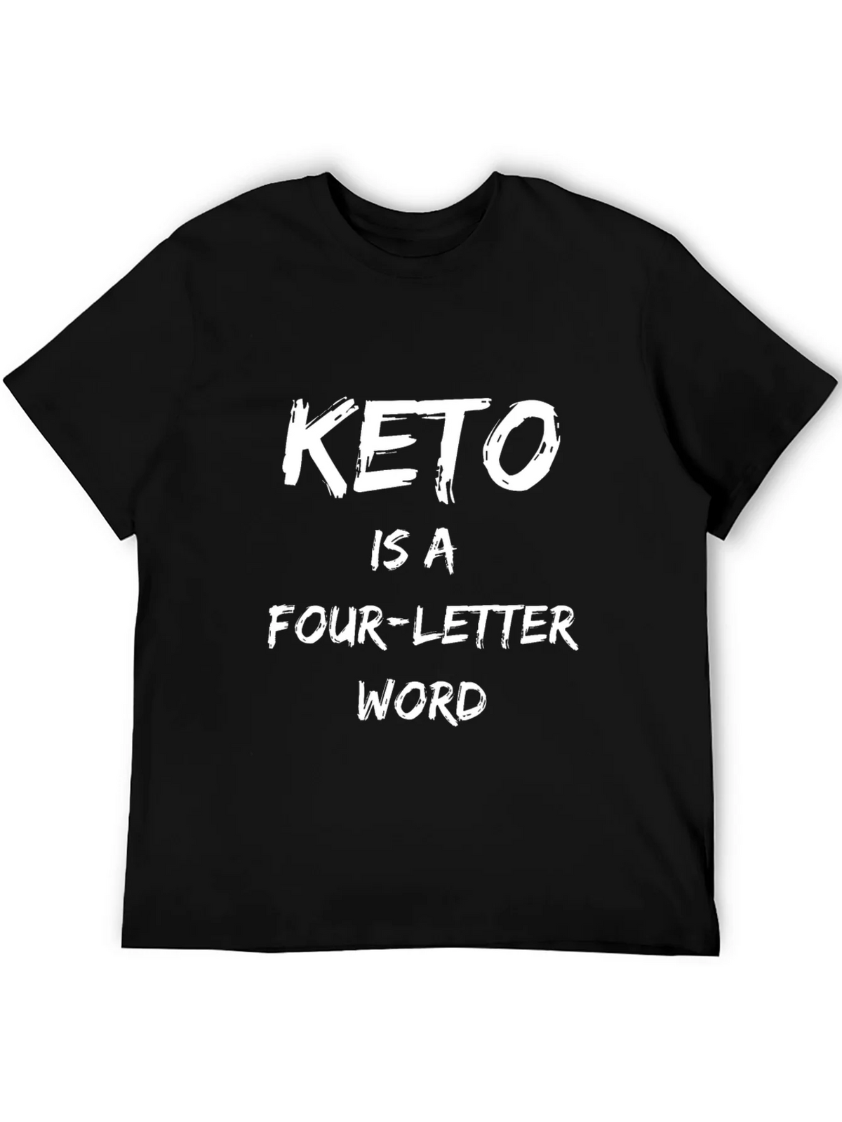 Keto Four-Letter Word Graphic Tee product image 5