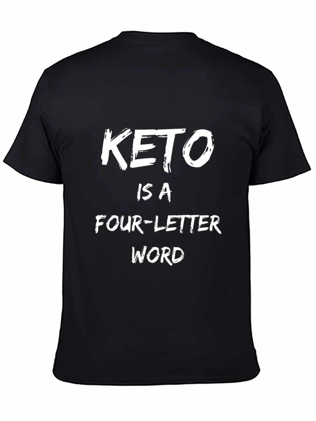 Keto Four-Letter Word Graphic Tee product image 4