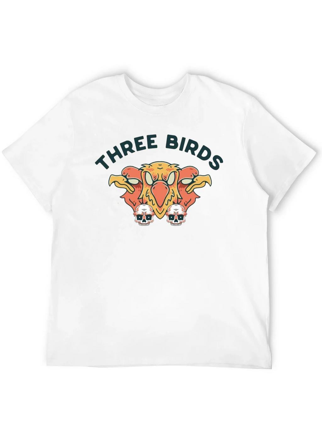 Three Birds Graphic Print Black T-Shirt product image 10