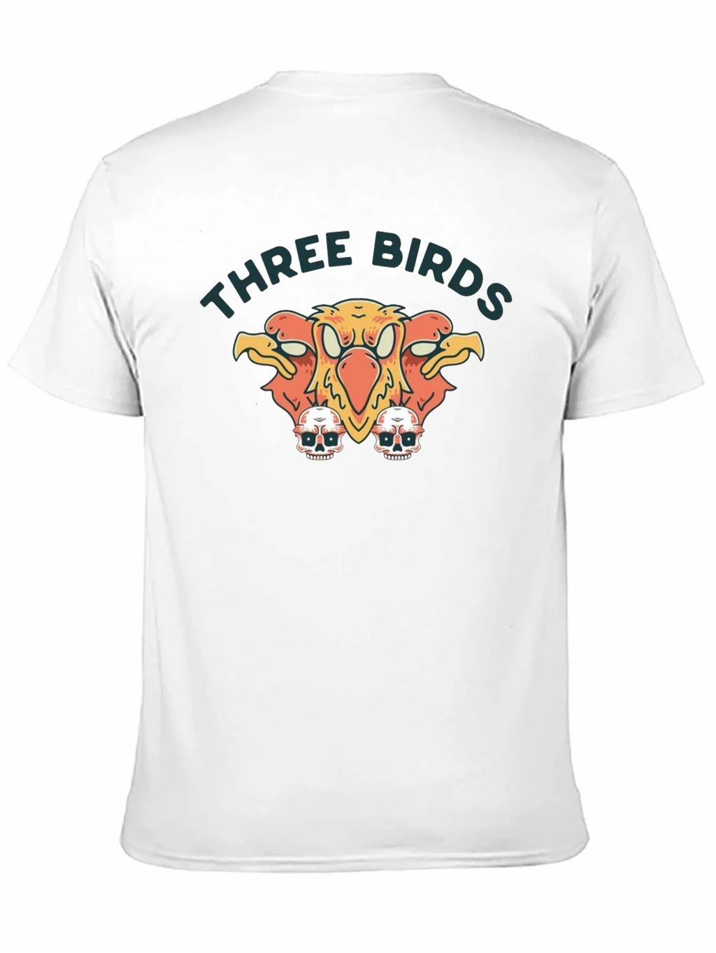 Three Birds Graphic Print Black T-Shirt product image 9