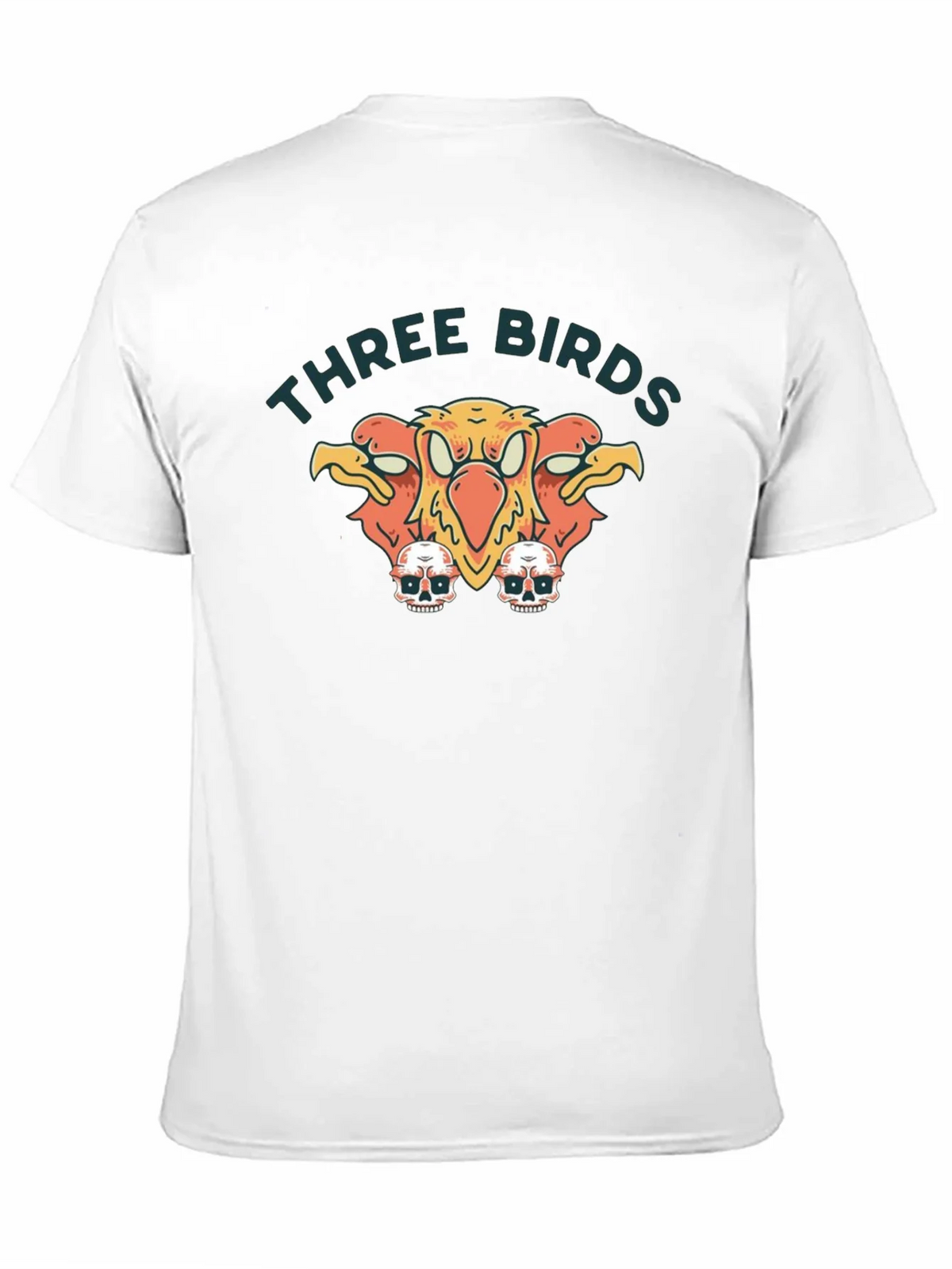 Three Birds Graphic Print Black T-Shirt product image 9