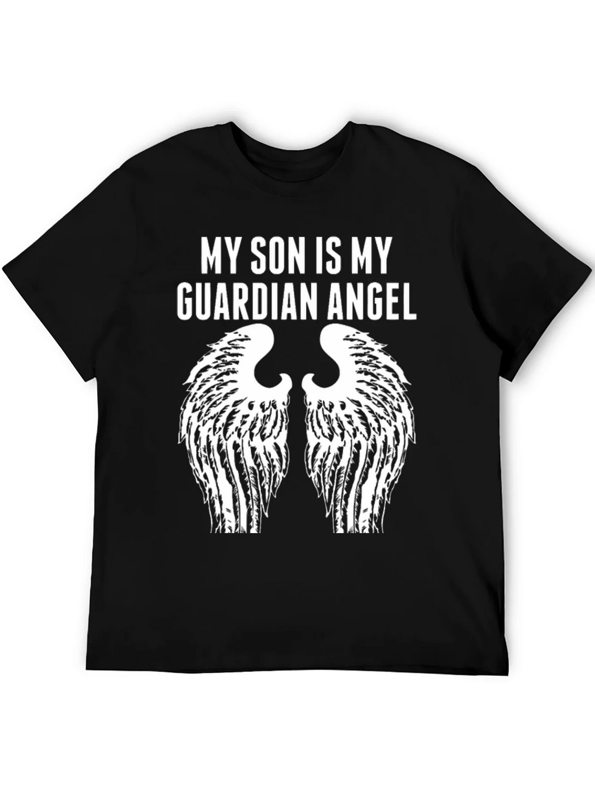 My Son is My Guardian Angel T-Shirt product image 5
