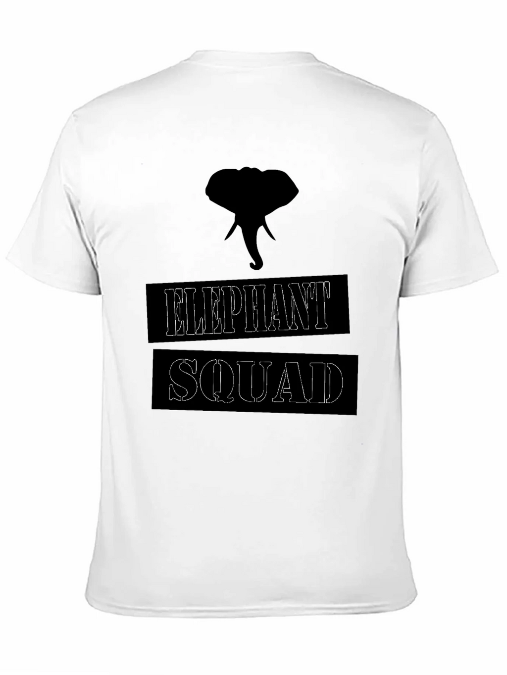 Elephant Squad Graphic T-Shirt - Black product image 10