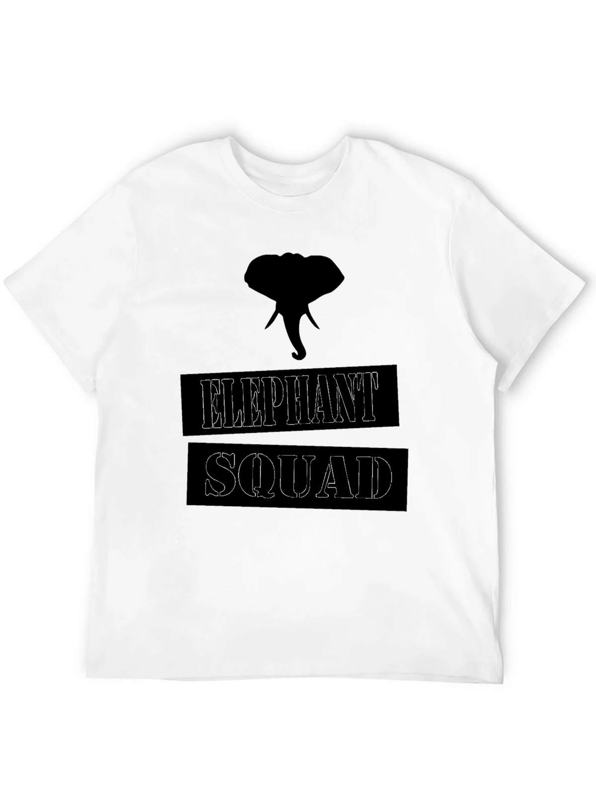 Elephant Squad Graphic T-Shirt - Black product image 11
