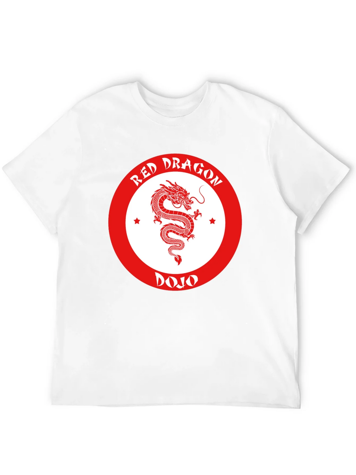 Red Dragon Dojo Black T-Shirt Martial Arts Graphic Tee product image 9