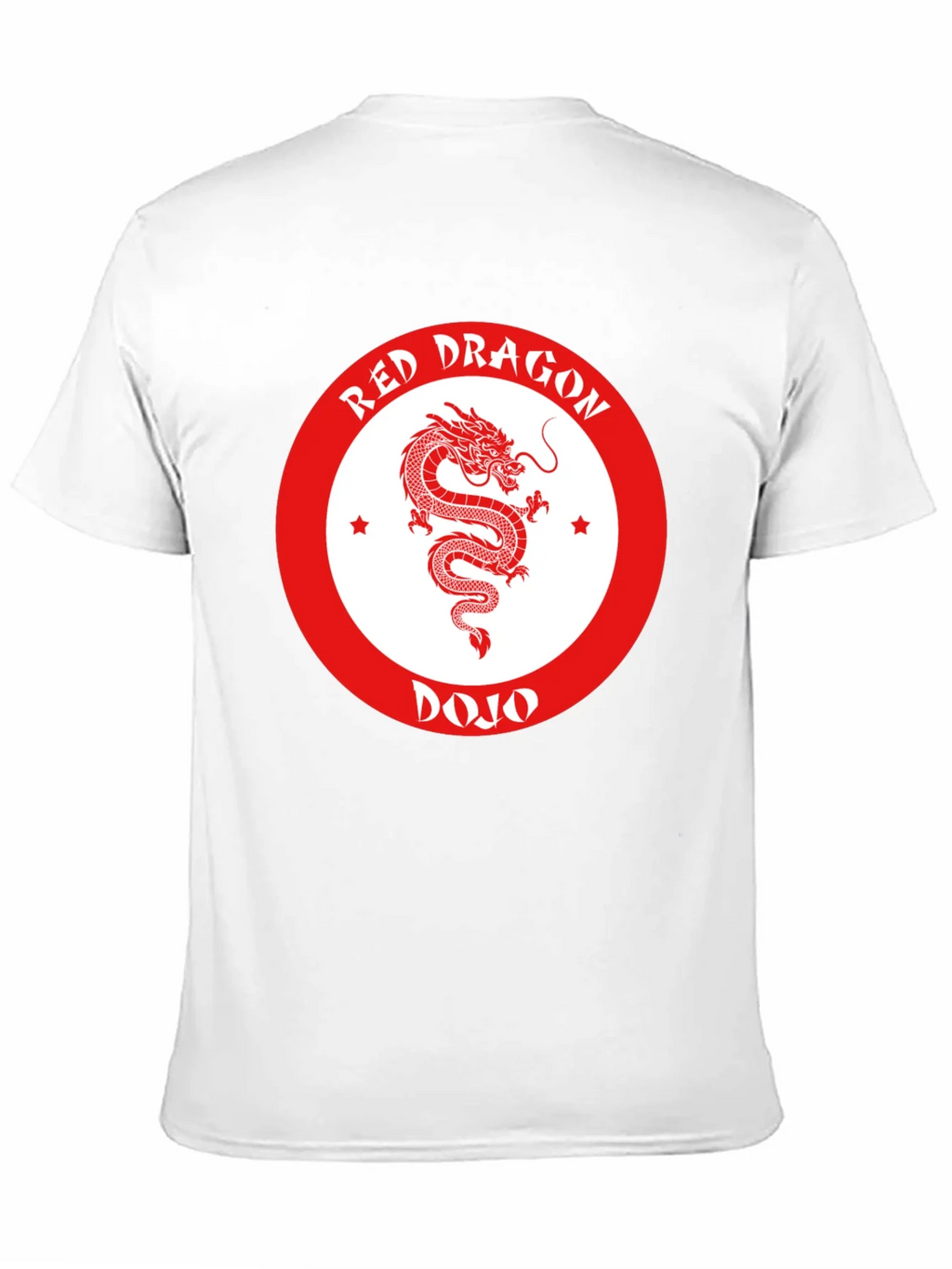 Red Dragon Dojo Black T-Shirt Martial Arts Graphic Tee product image 8