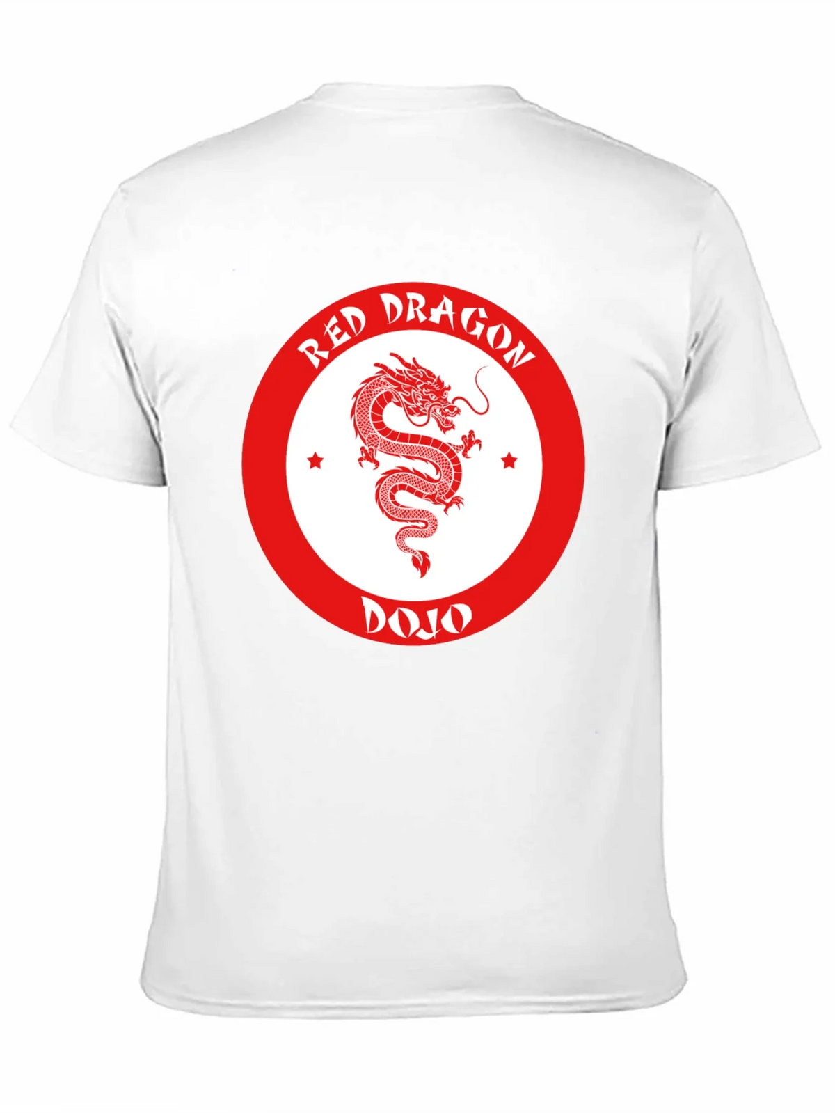 Red Dragon Dojo Black T-Shirt Martial Arts Graphic Tee product image 8