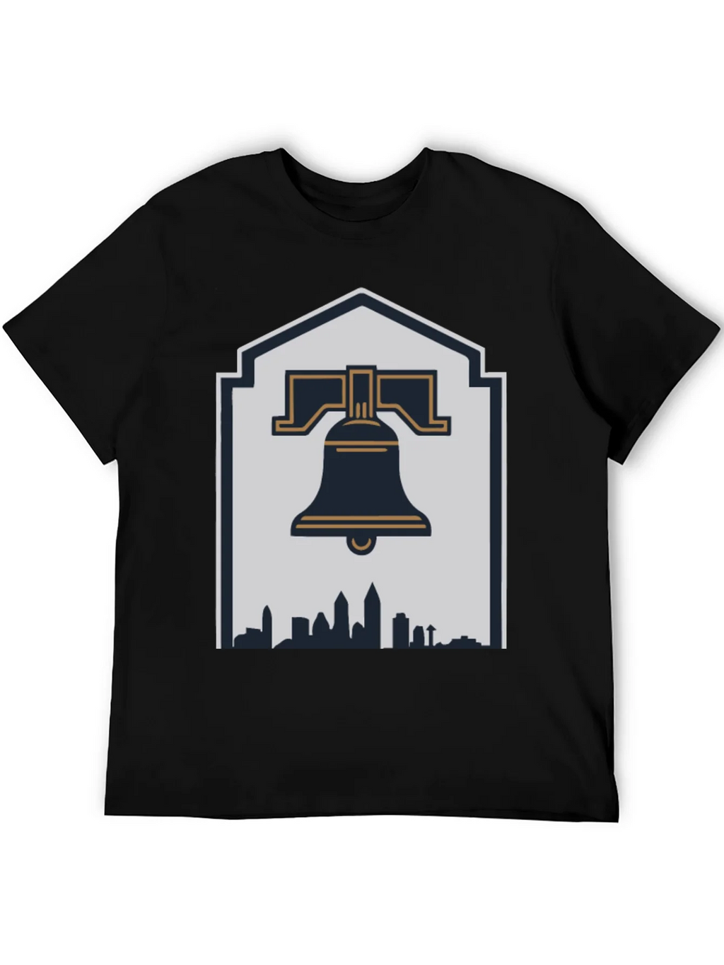 Liberty Bell Skyline Graphic T-Shirt product image 5