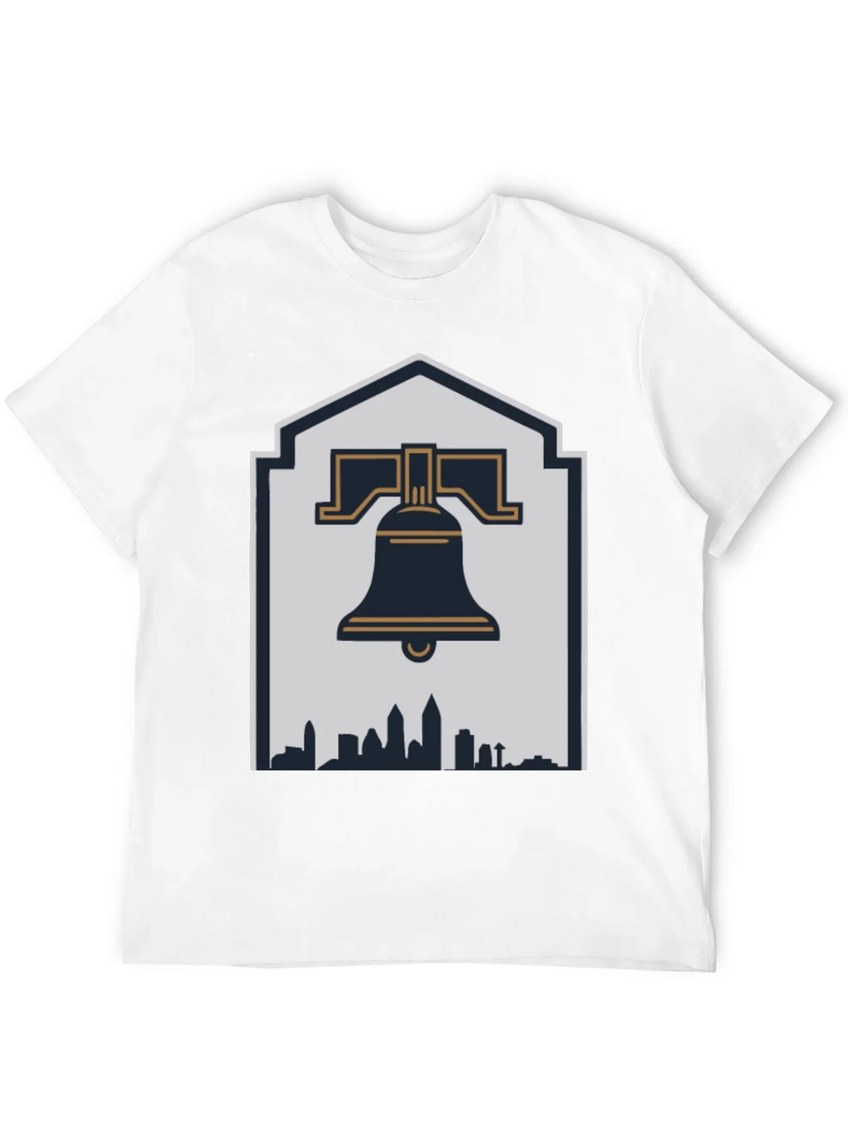 Liberty Bell Skyline Graphic T-Shirt product image 10