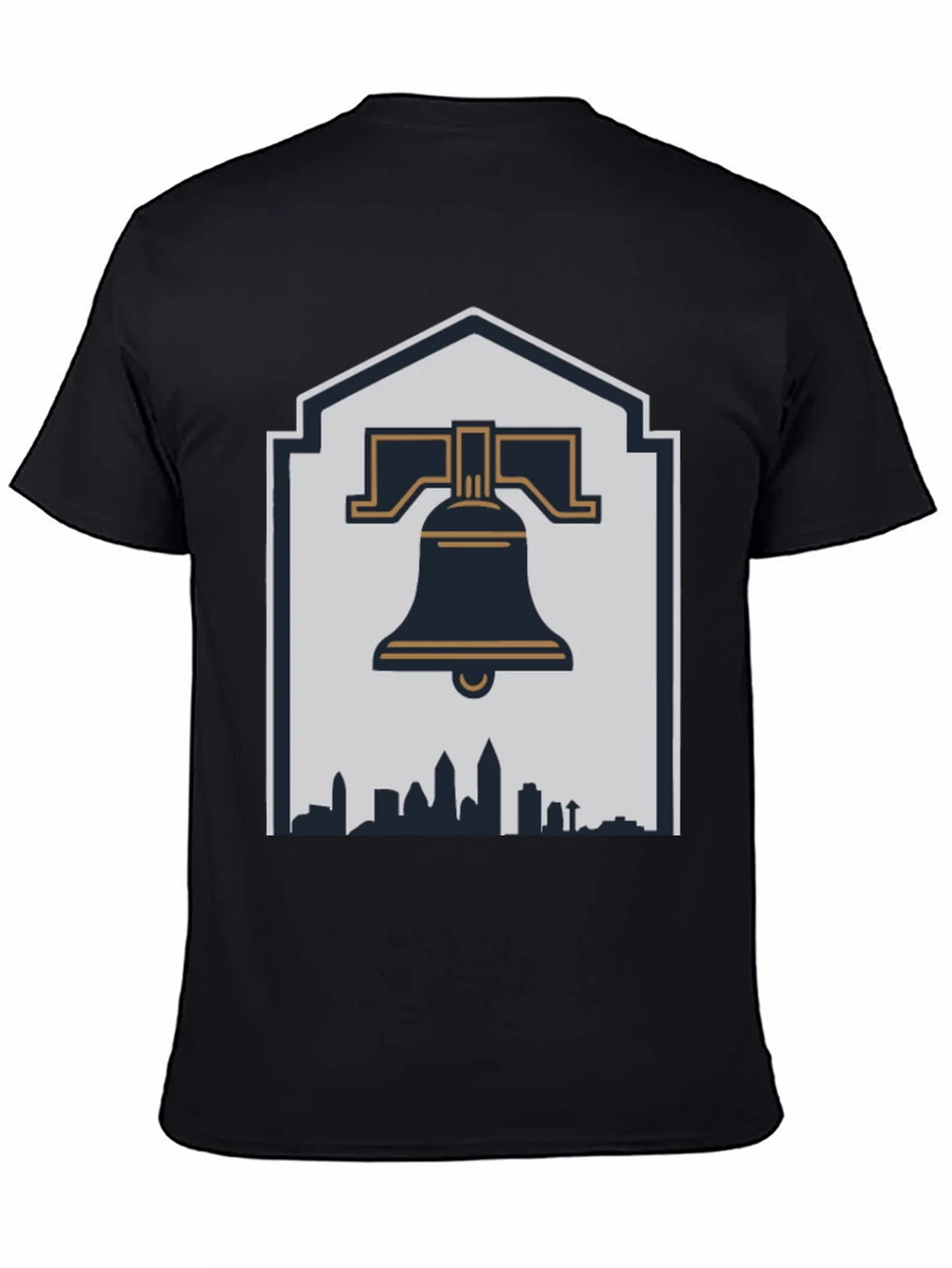 Liberty Bell Skyline Graphic T-Shirt product image 4