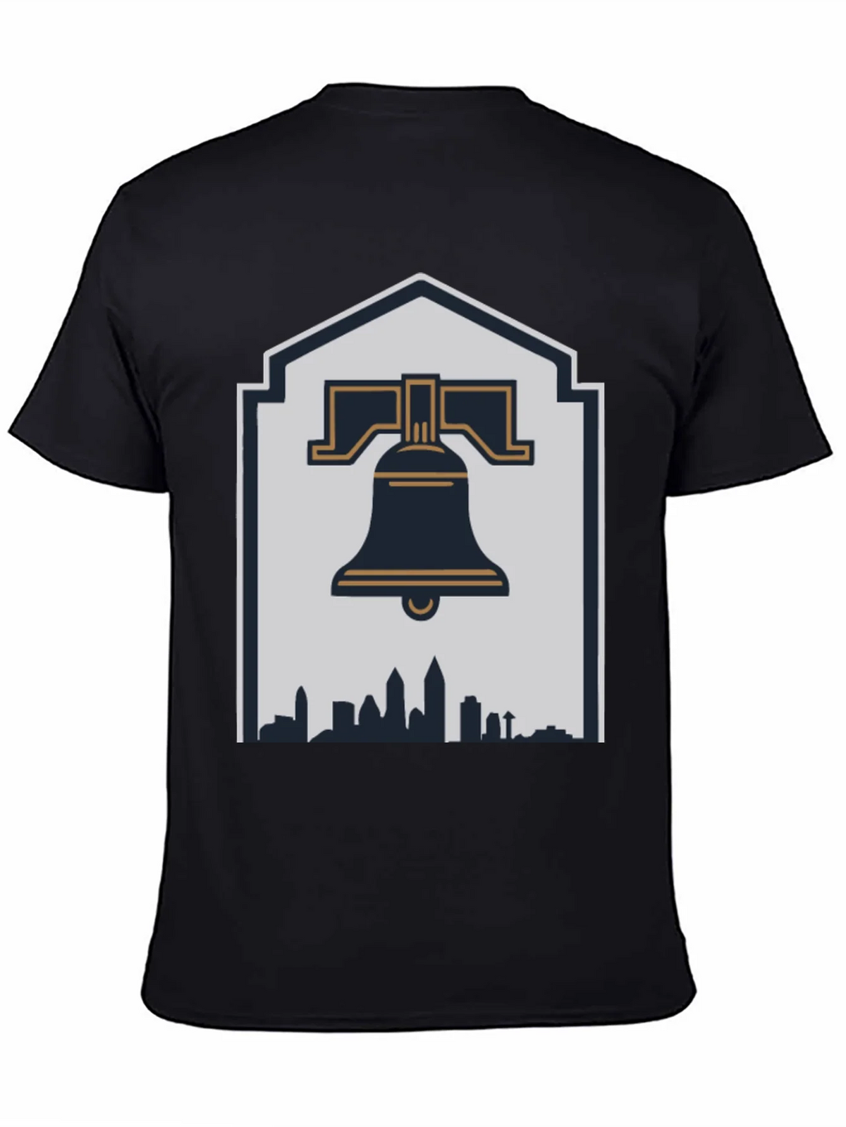 Liberty Bell Skyline Graphic T-Shirt product image 4