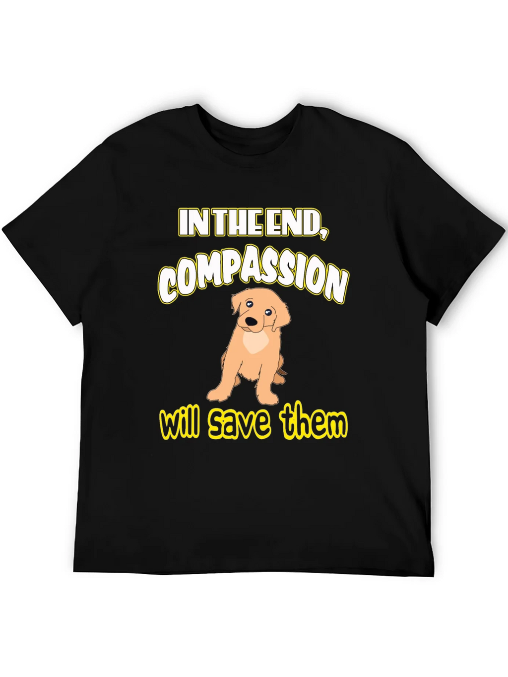 Compassion Dog Graphic T-Shirt product image 5