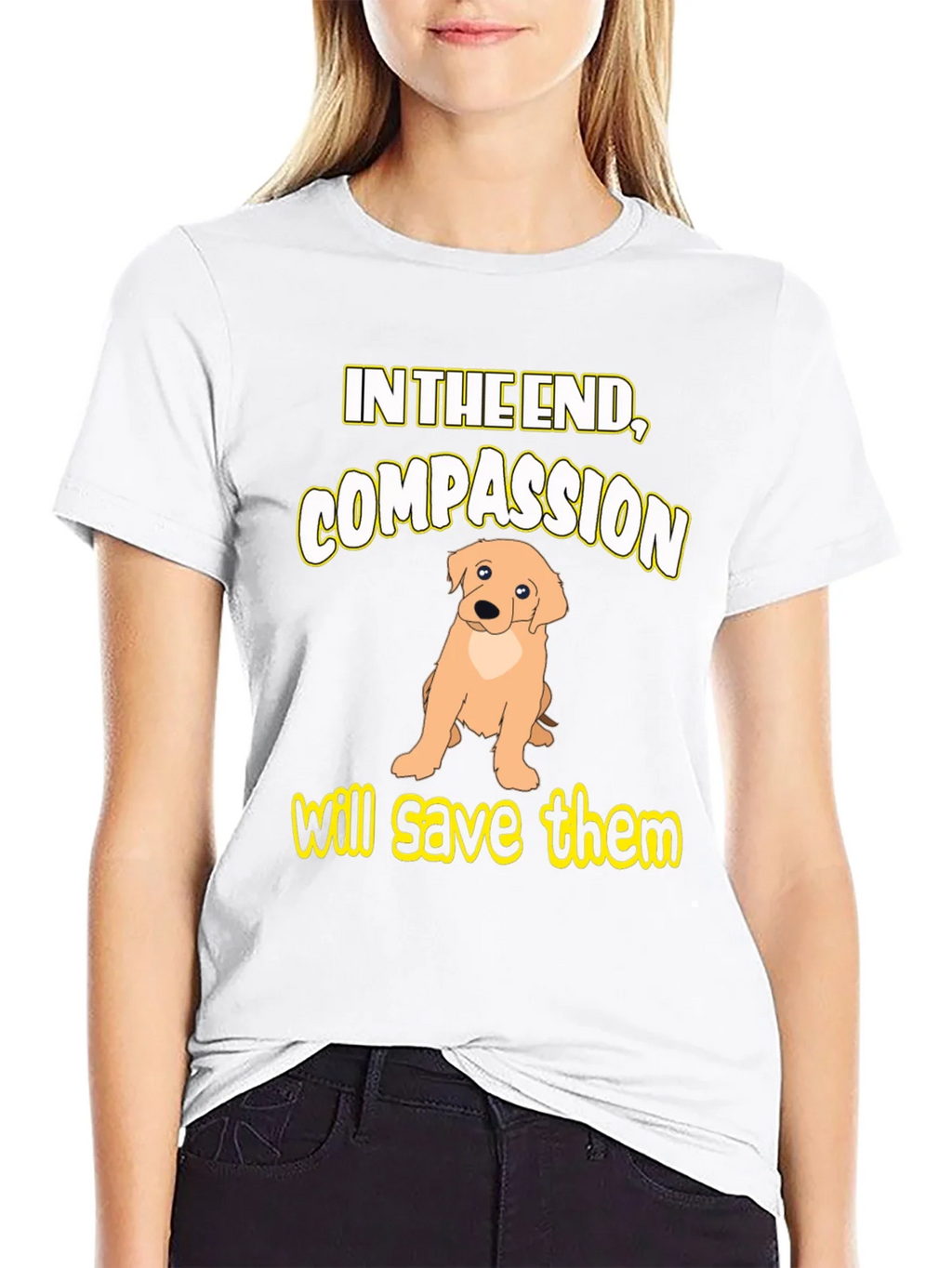 Compassion Dog Graphic T-Shirt product image 8