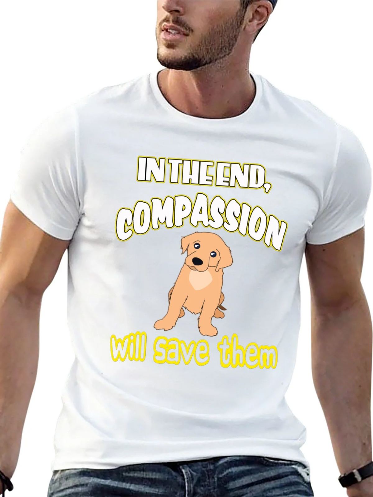 Compassion Dog Graphic T-Shirt product image 12