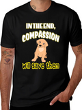 Compassion Dog Graphic T-Shirt product image 1