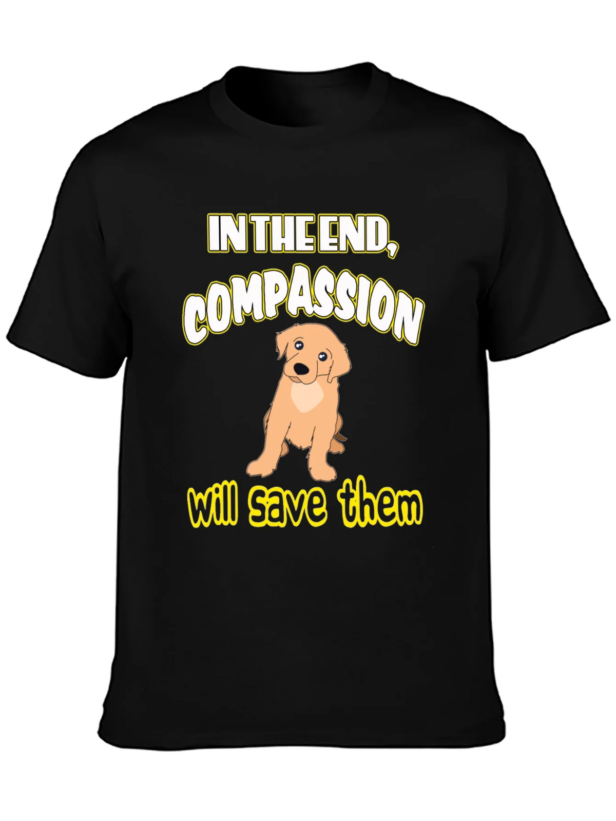 Compassion Dog Graphic T-Shirt product image 3