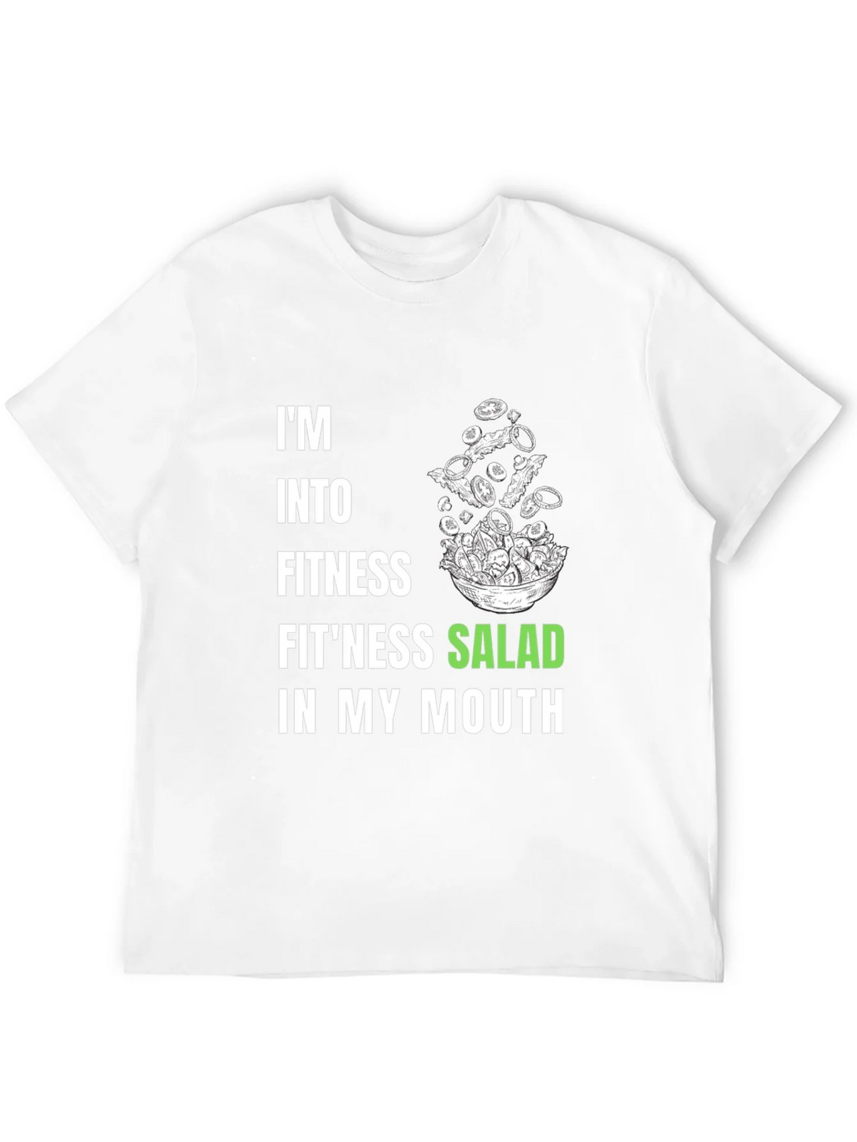 Fitness Salad Graphic Tee - Black product image 8