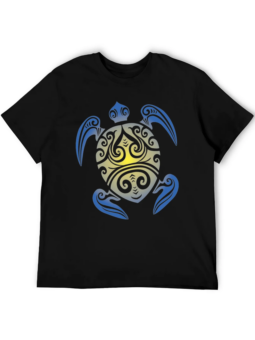 Tribal Turtle Graphic T-Shirt product image 5