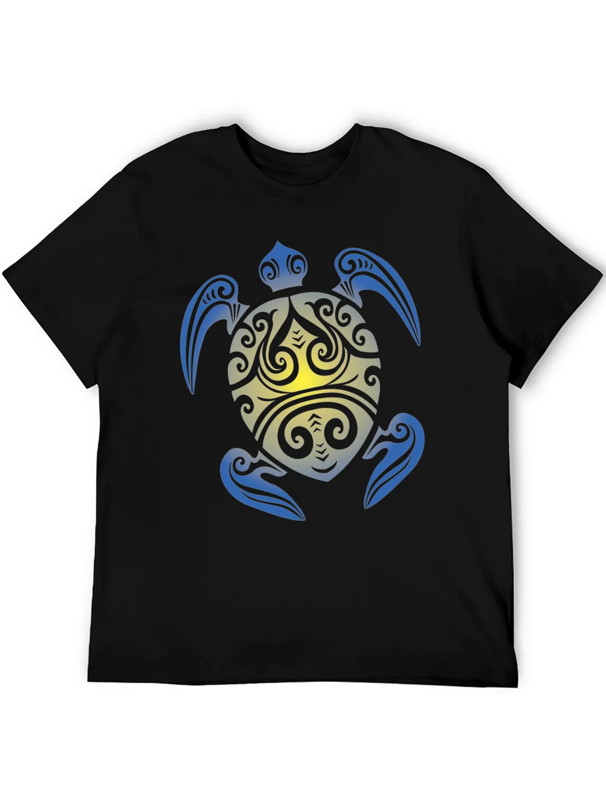 Tribal Turtle Graphic T-Shirt product image 5
