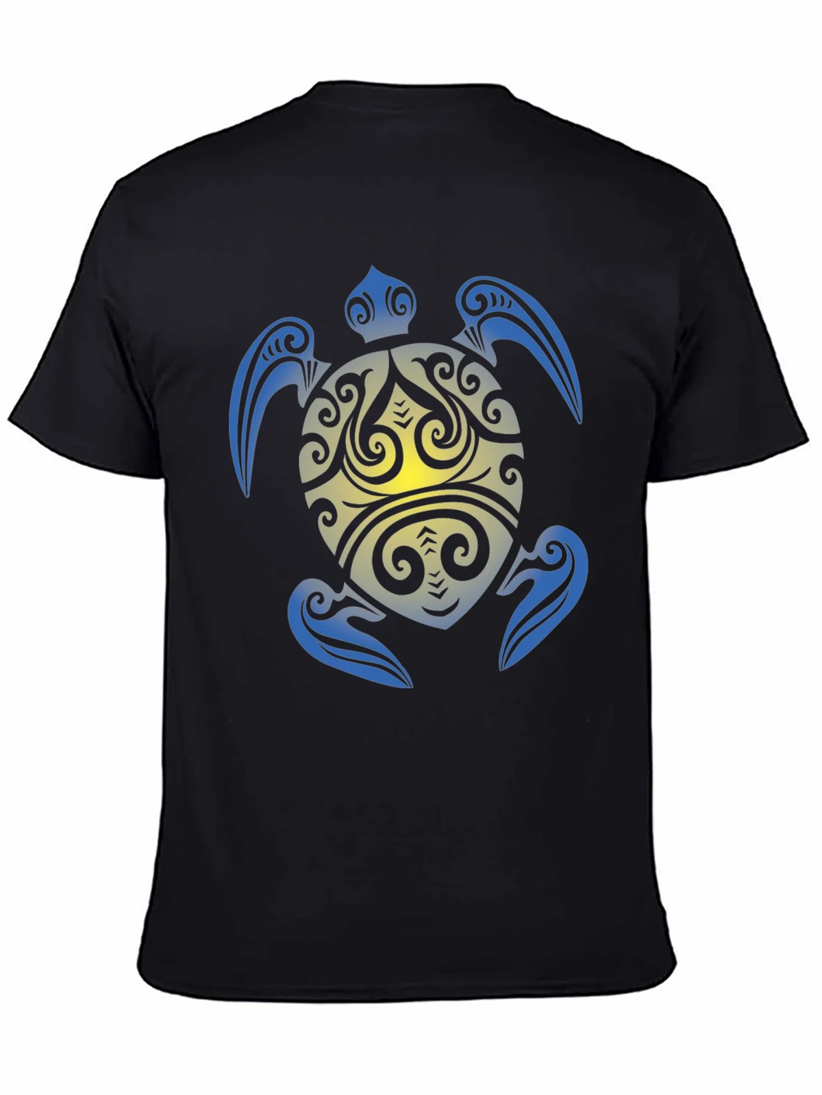 Tribal Turtle Graphic T-Shirt product image 4