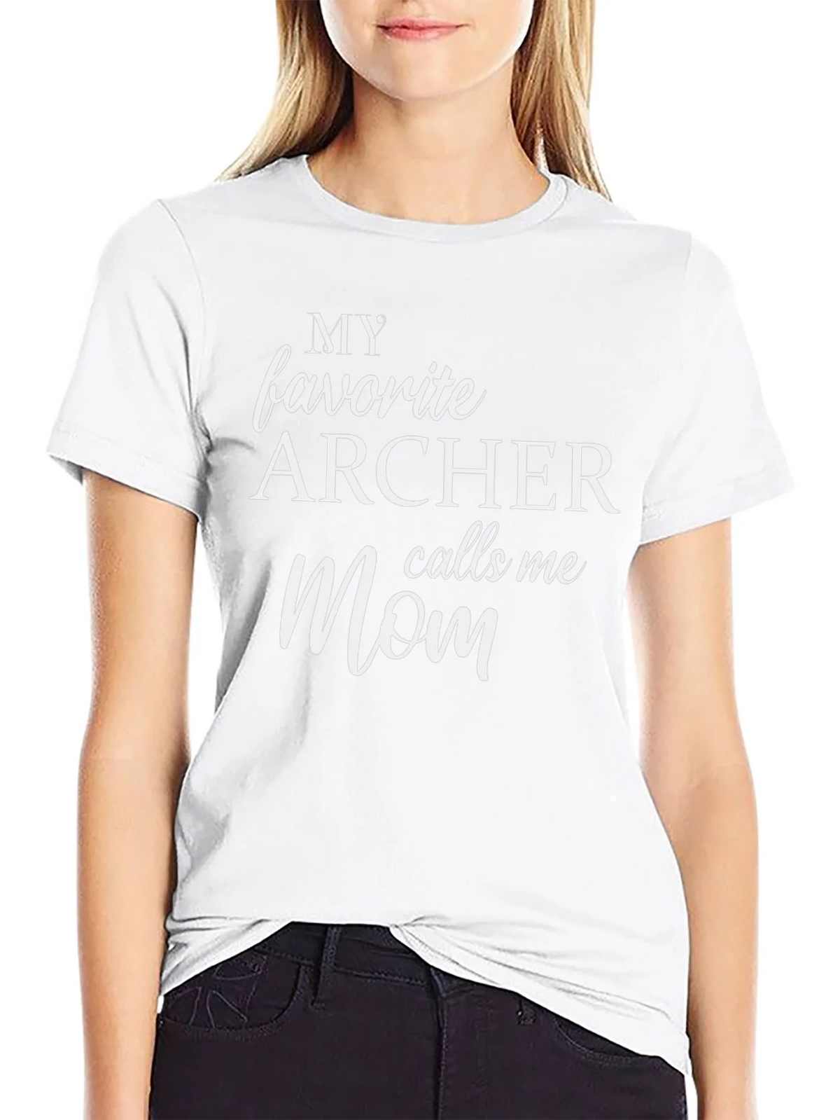 My Favorite Archer Calls Me Mom - Funny T-Shirt product image 8