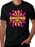 Amazing Graphic Print T-Shirt - Fun Trendy Tee product image 1