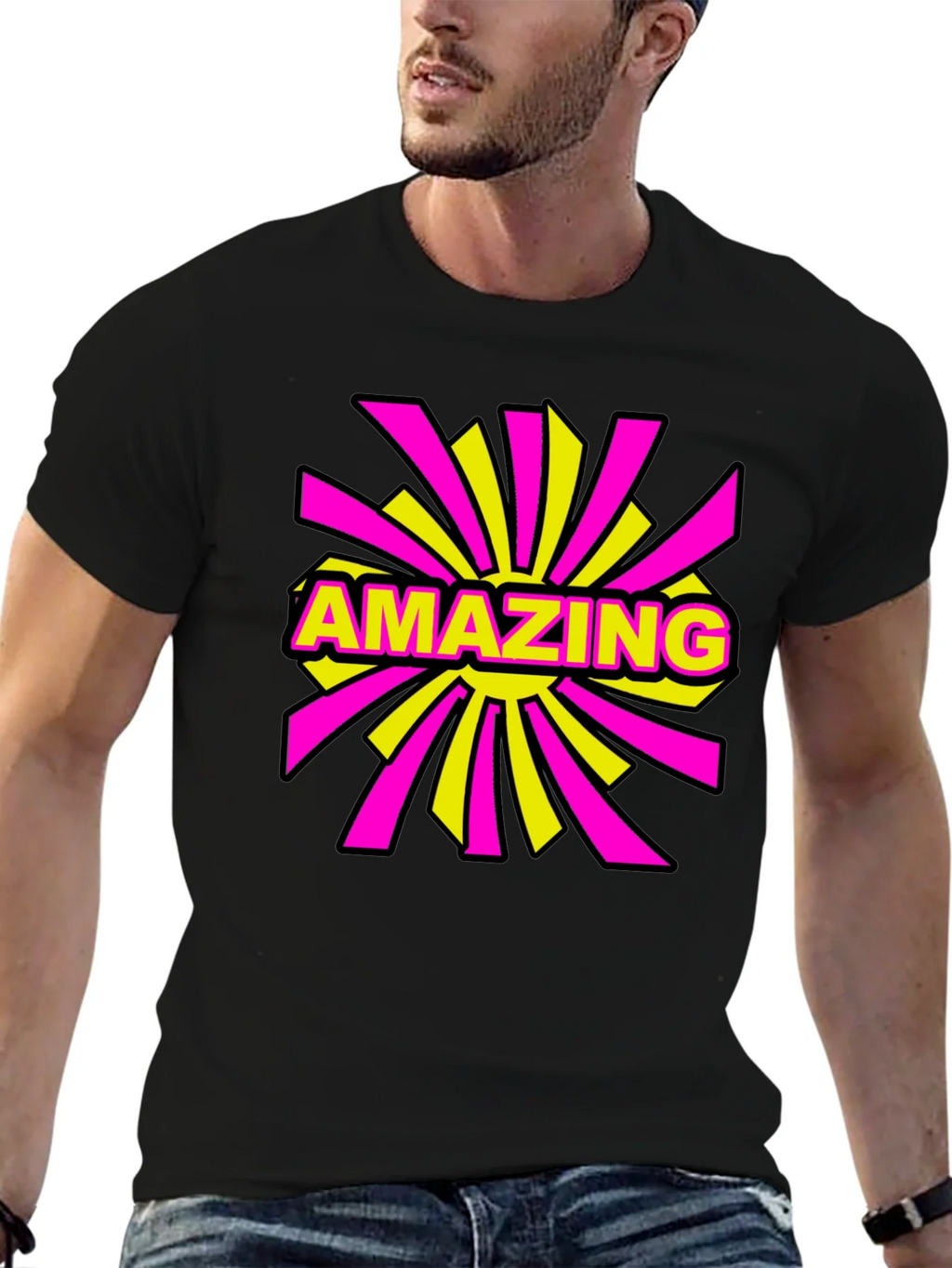 Amazing Graphic Print T-Shirt - Fun Trendy Tee product image 6