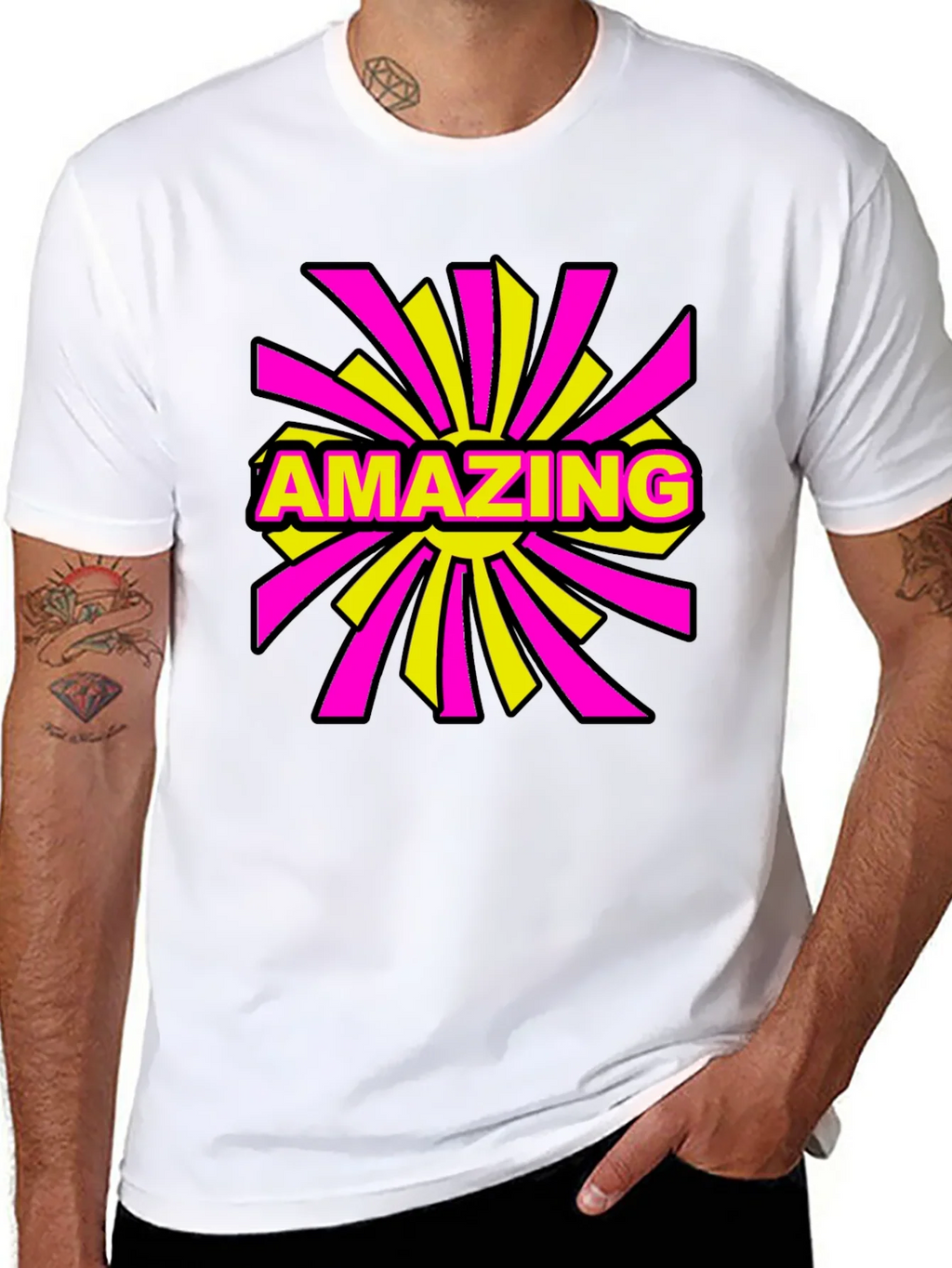 Amazing Graphic Print T-Shirt - Fun Trendy Tee product image 7