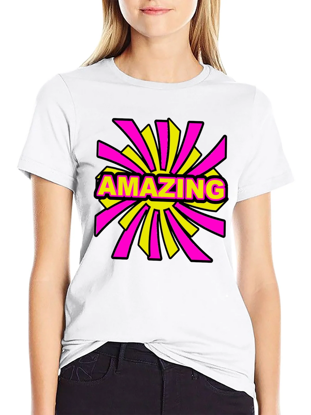 Amazing Graphic Print T-Shirt - Fun Trendy Tee product image 8