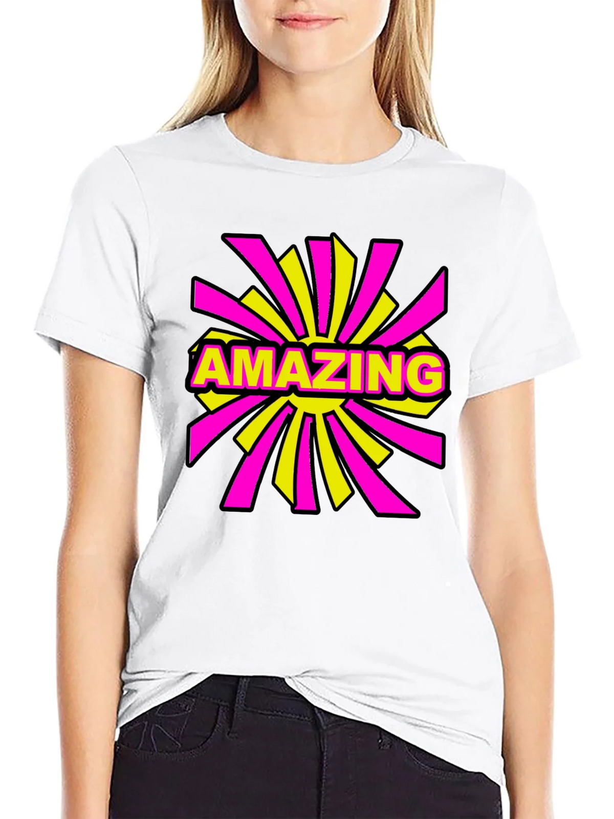Amazing Graphic Print T-Shirt - Fun Trendy Tee product image 8