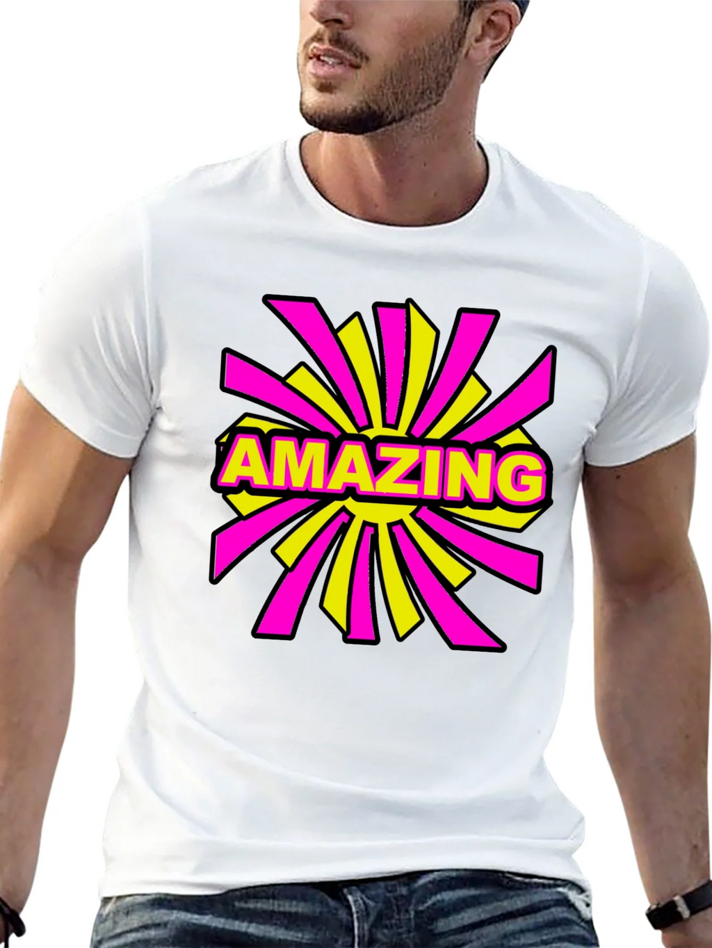 Amazing Graphic Print T-Shirt - Fun Trendy Tee product image 12